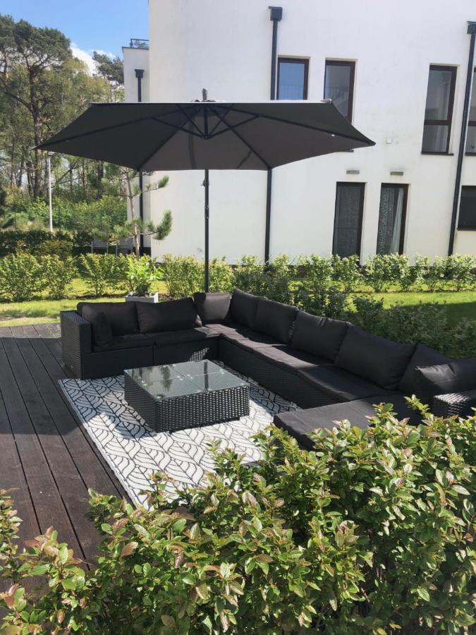 Apartament Baltica Z Ogrodkiem - W Ustronnym Miejscu Tuz Przy Plazy Rogowo  Bagian luar foto